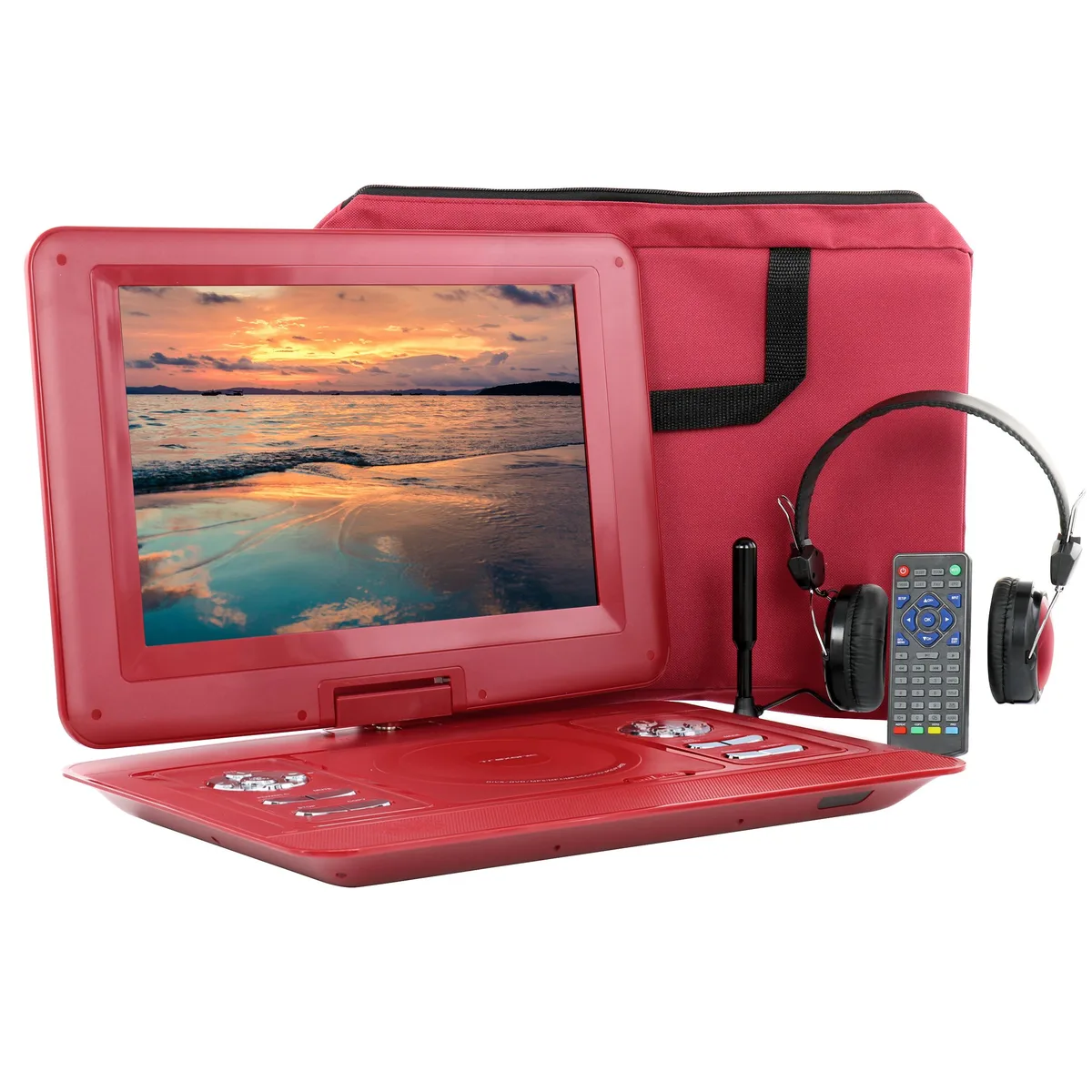 Trexonic Trexonic TR-D133RED 13.3" portable DVD player — product photo