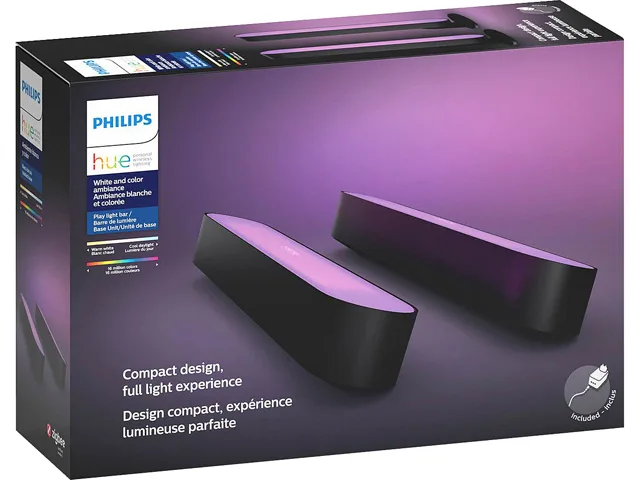 Philips Hue Philips Hue Play 7820230U7 2-pack smart light bar — product photo