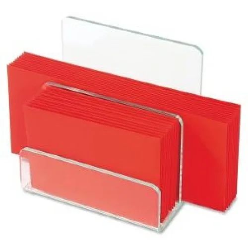 Lorell Lorell 80659 Mini Paper Sorter Clear/Green office furniture — product photo