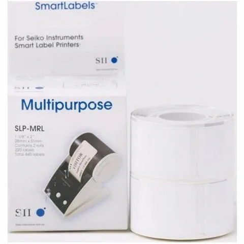 Seiko Instruments USA, Inc Seiko Instruments USA, Inc SLP-MRL Smart Label White Multipurpose Lab — product photo