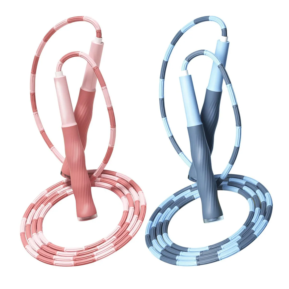  Beaded Jump Rope 2.8m 17cm Handles — product photo