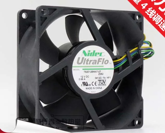 OEM Industries OEM Industries T92E12BMA7-07 90mm 12V 0.66A 4-pin CPU cooler — product photo