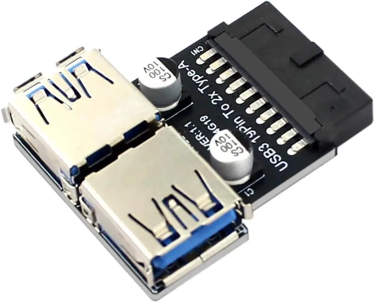 Vszerda Vszerda PH22T 19P/20P to USB-A Adapter USB 3.0/3.1 — product photo