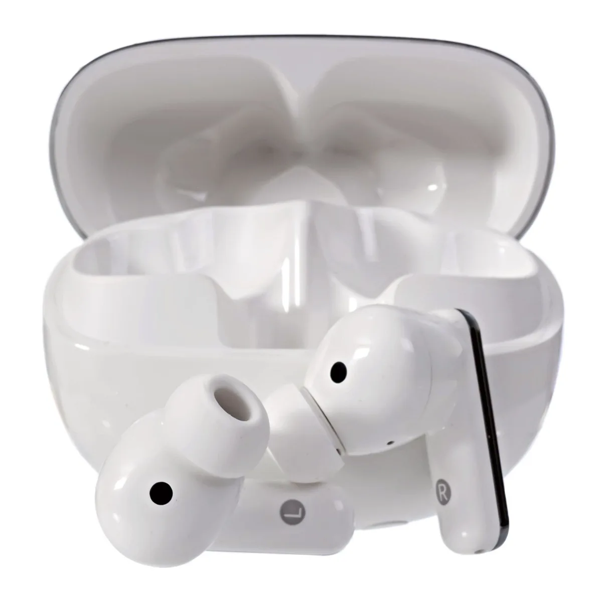 SPRACHT SPRACHT BNANC007 Bluetooth Earbuds Silver/White — product photo