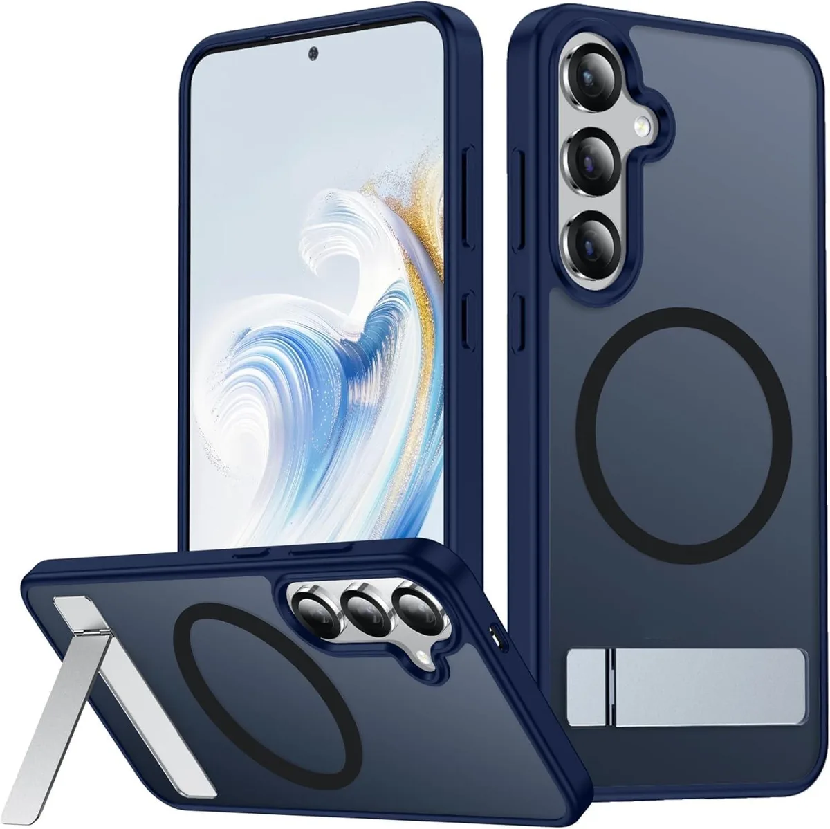 PISKEKAT PISKEKAT Magnetic Case for Galaxy S25 Plus 6.7 Blue — product photo