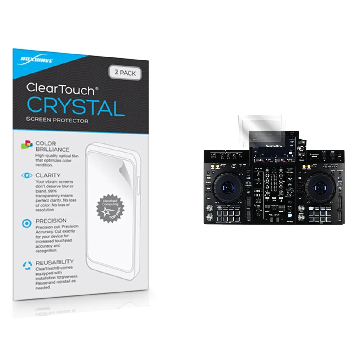 Boxwave BoxWave ClearTouch Crystal Screen Protector for Pioneer XDJ-RX3 2-Pack — product photo