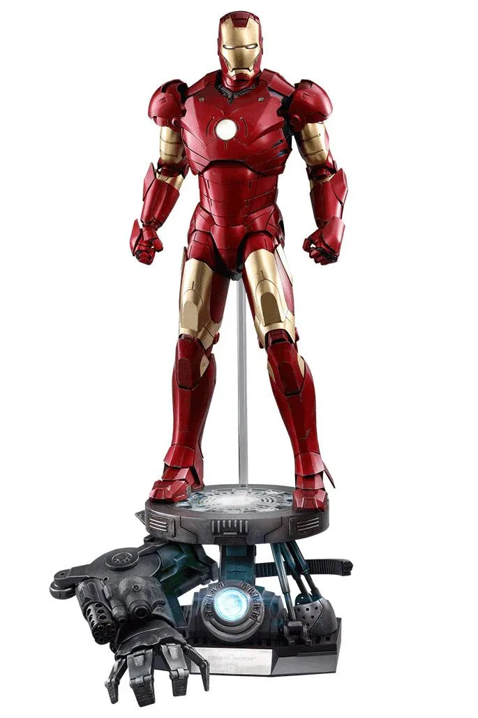 Hot Toys Hot Toys QS012 Iron Man Mark III Deluxe Version action figure — product photo