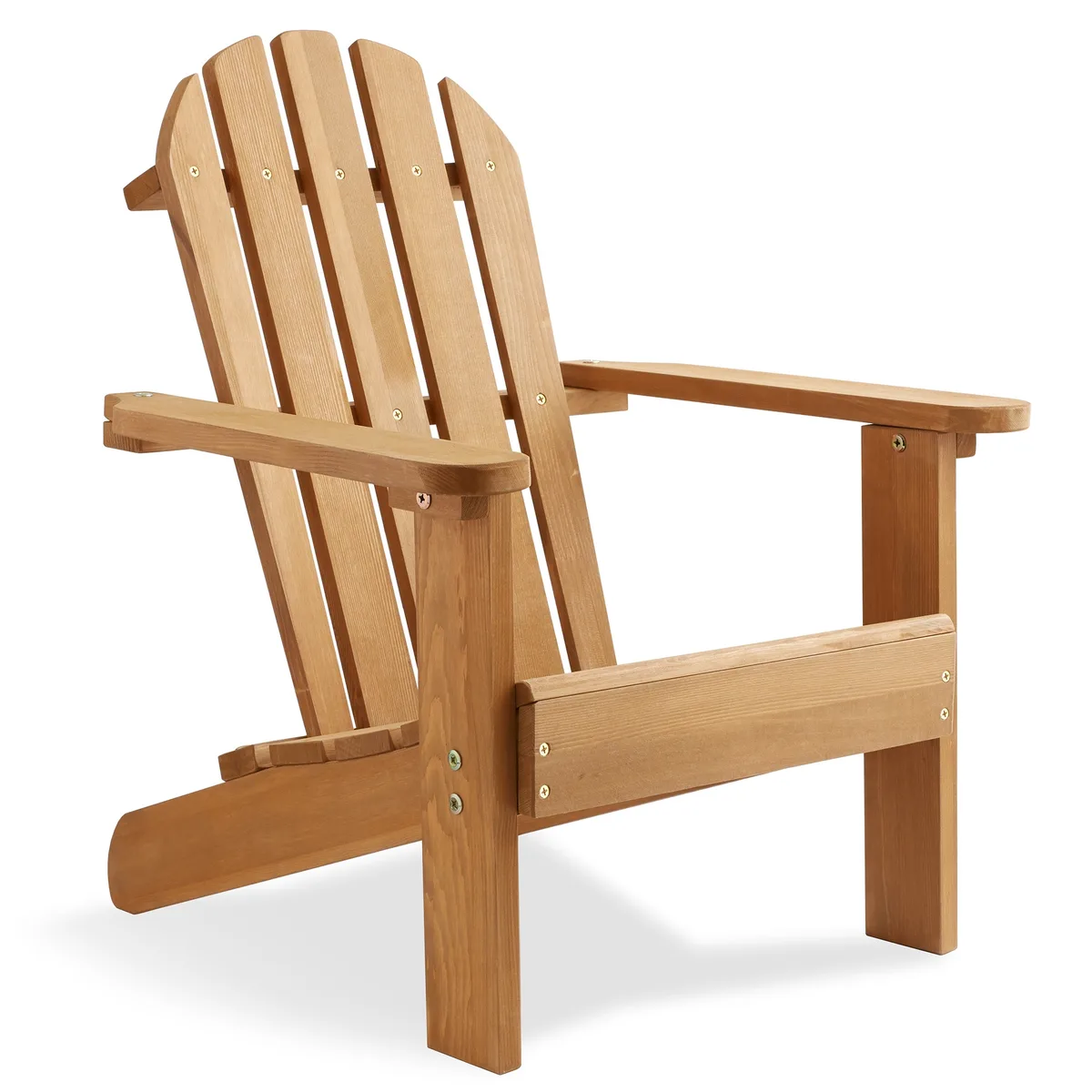 Casafield Casafield Children's Adirondack Chair Cedar Wood Natural 23-1/2-in H 15-7/8-in W 18-in D 100 lbs — product photo