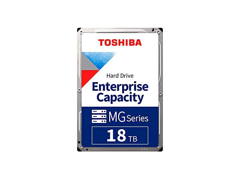 Toshiba Toshiba MG09ACA18TE 18TB 3.5" SATA 7200rpm 512MiB internal hard drive — product photo