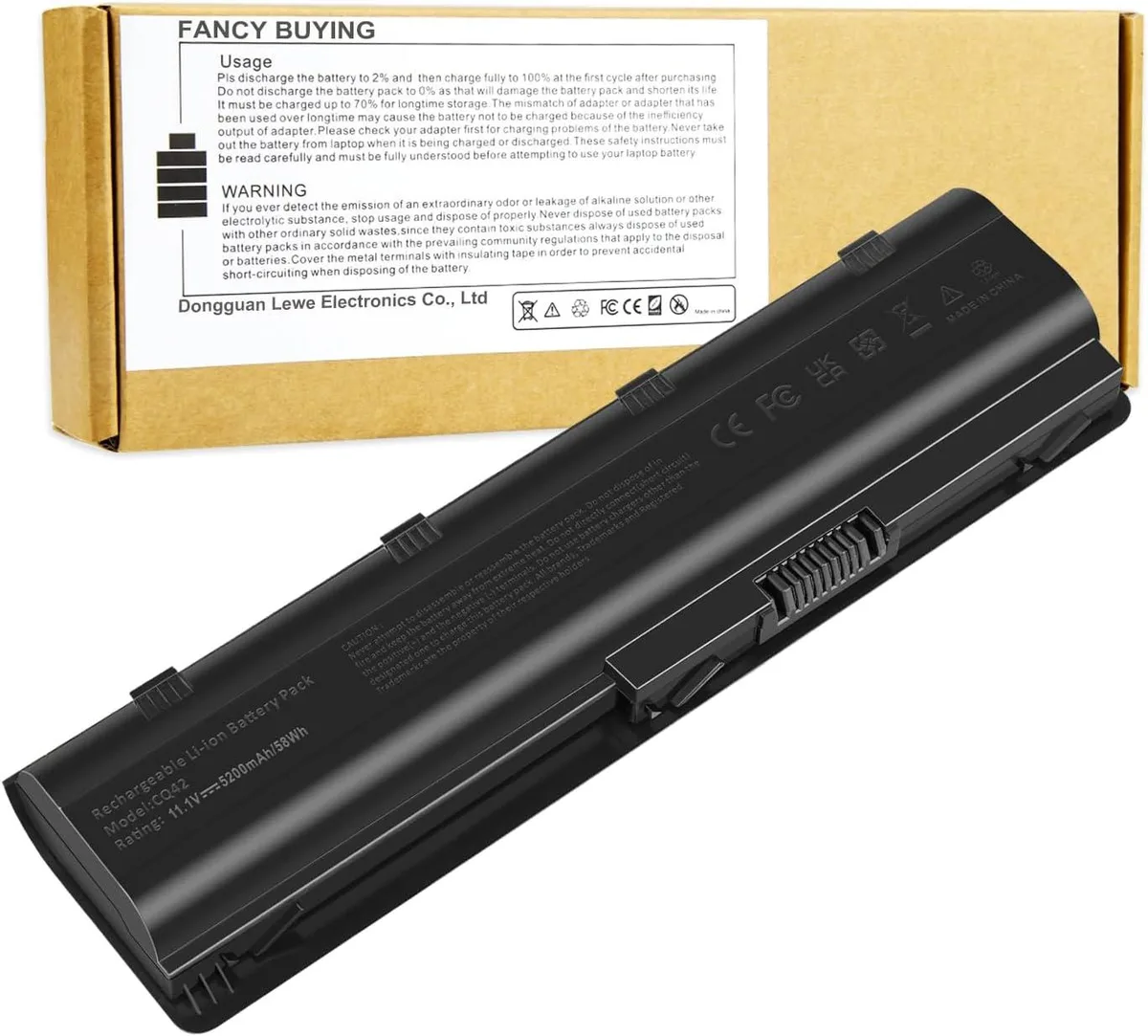 TAURKENAM TAURKENAM 5200mAh 11.1V 6-cell laptop battery — product photo