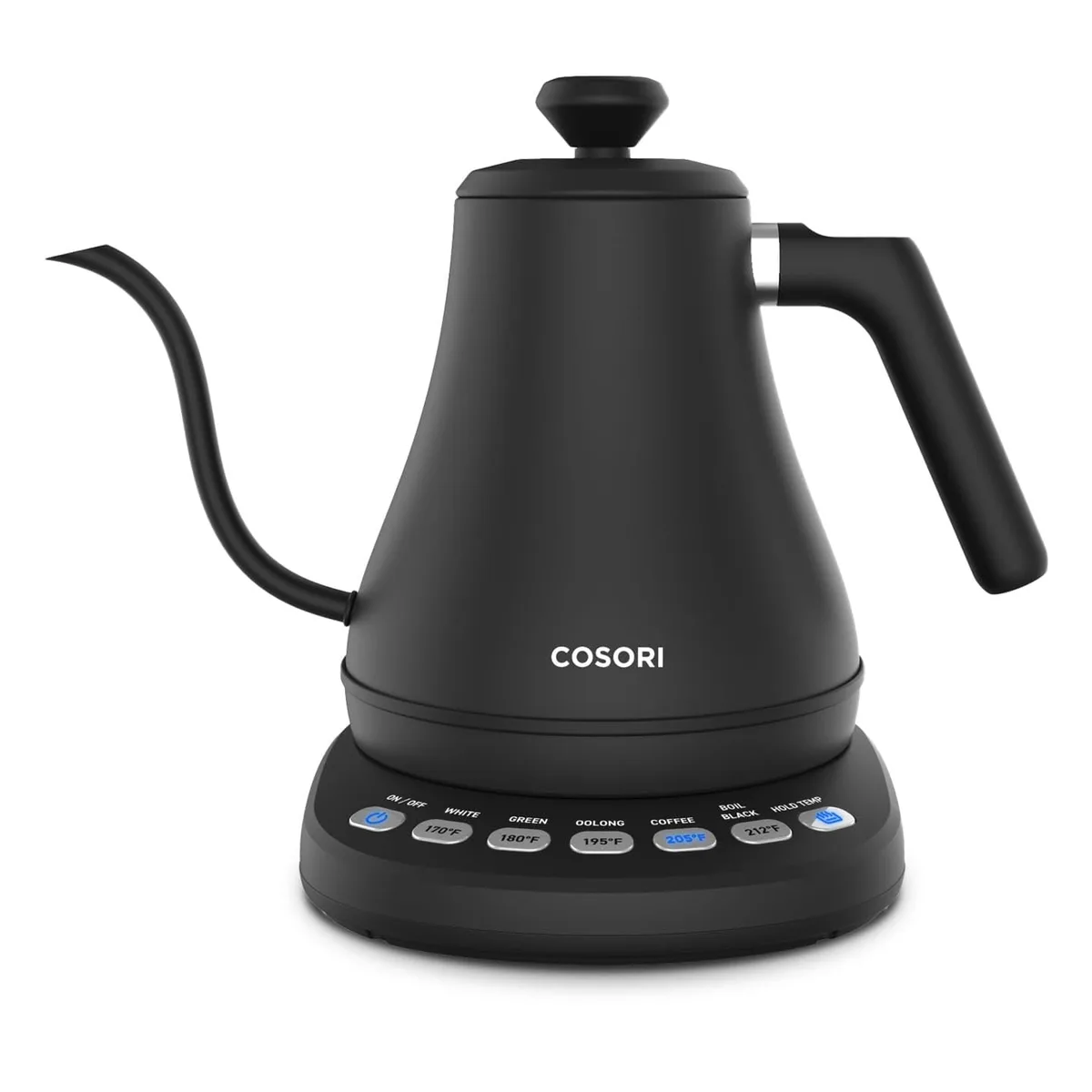  COSORI CO108-NK Electric Gooseneck Kettle 0.8L 1200W Black — product photo