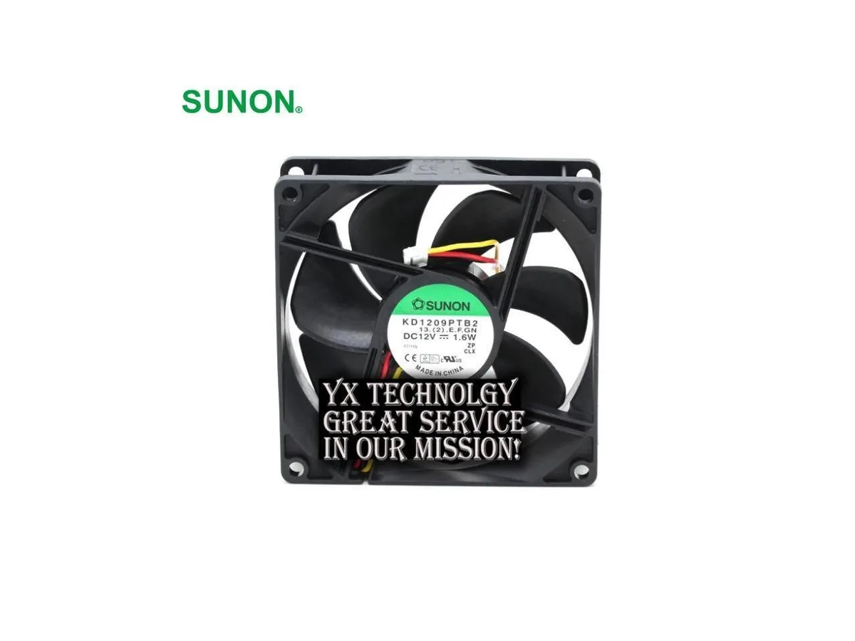 Fans Fans KD1209PTB2 92x92x25mm 12V 1.6W case fan — product photo