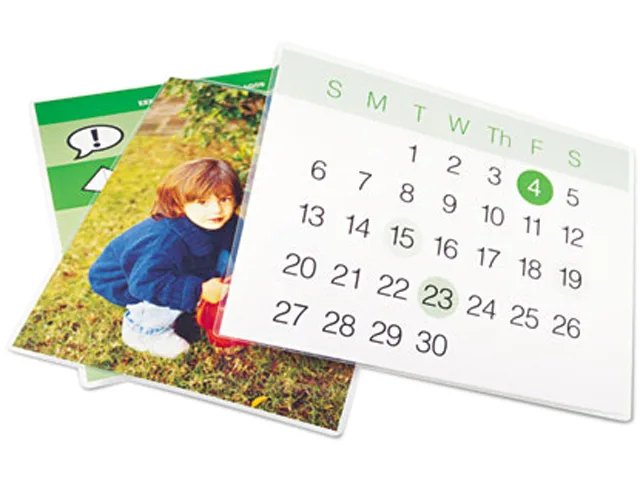 GBC GBC 3747308 SelfSeal Clear Laminating Sheets 3 mil 9 x 12 10/Pack — product photo