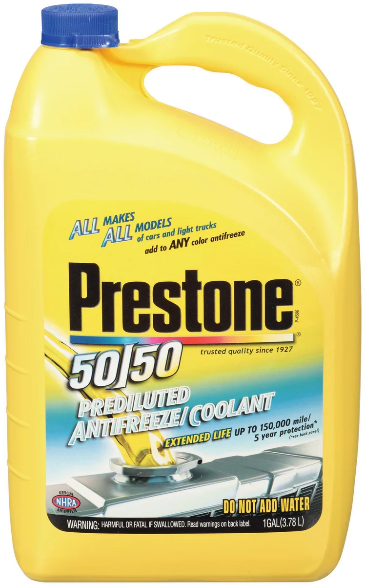PRESTONE PRESTONE AF2100 Antifreeze Coolant 1 gal Yellow — product photo