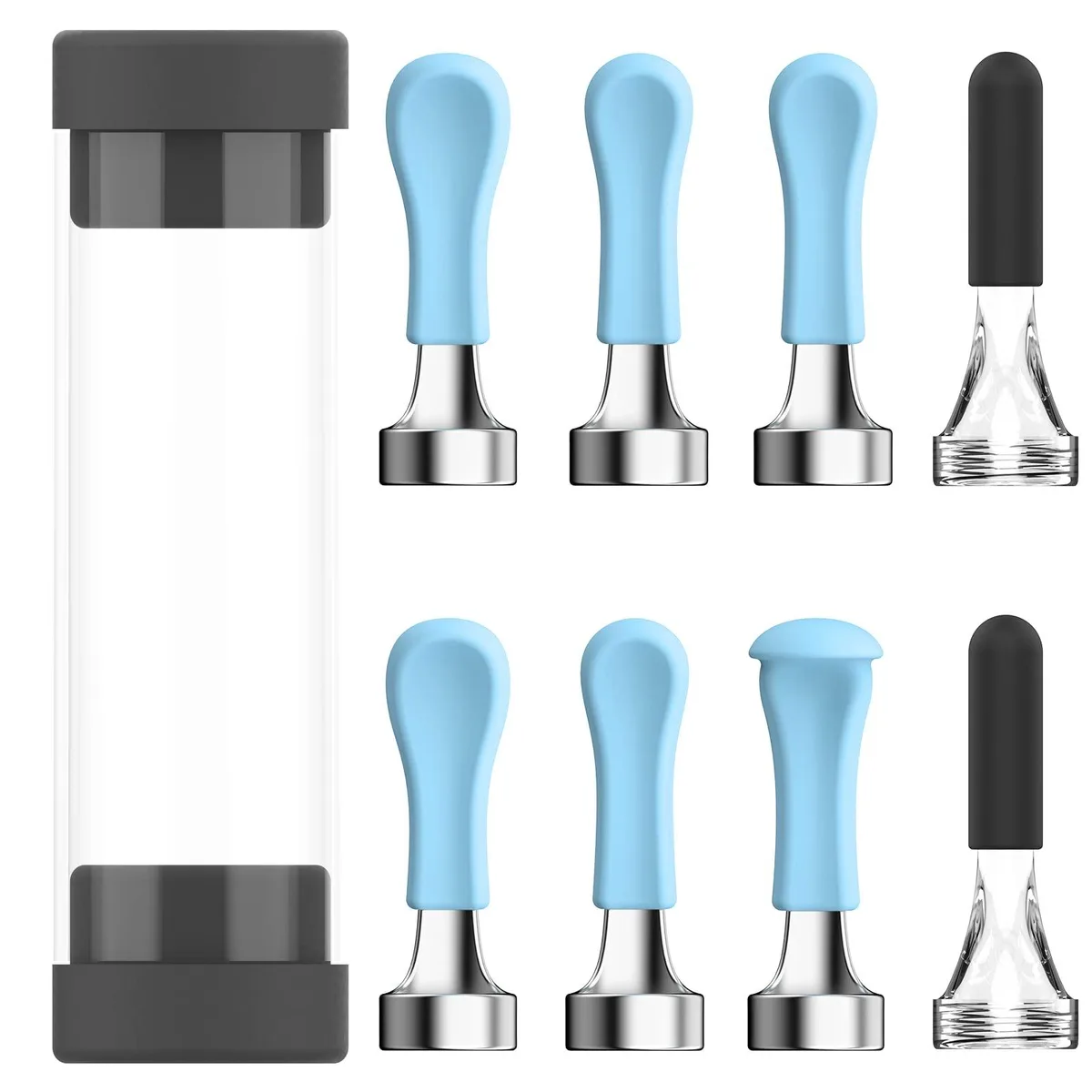  BEBIRD Replacement Ear Camera Tips 8 PCS Silicone Spoon 3.5mm Spiral — product photo