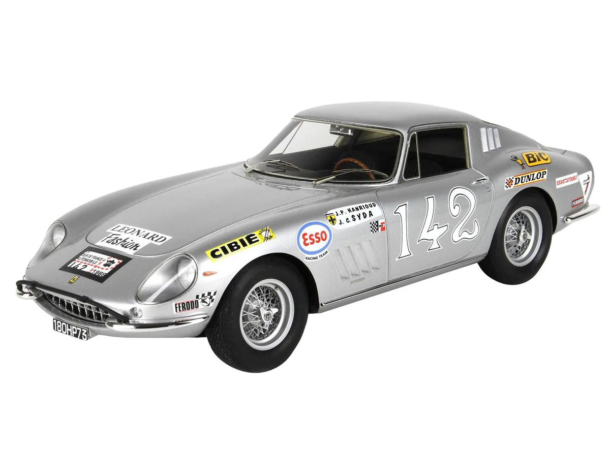 BBR BBR Ferrari 275 GTB #142 Tour de France 1969 1/18 Resin Limited 149 pcs Display Case — product photo