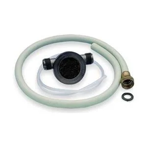 Dayton 3YU62 drill-driven pump kit with hose and fittings