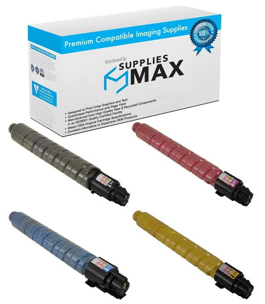 SuppliesMax SuppliesMax 84237MP toner cartridge combo pack (BK/C/M/Y) — product photo