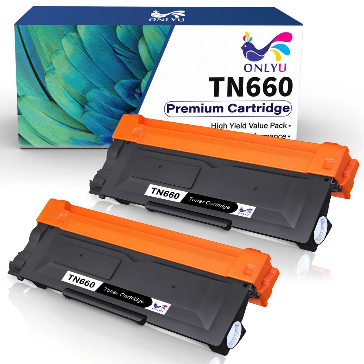 OmniTrade OmniTrade TN660 Black Toner Cartridge 2 Pack 2600 Pages — product photo