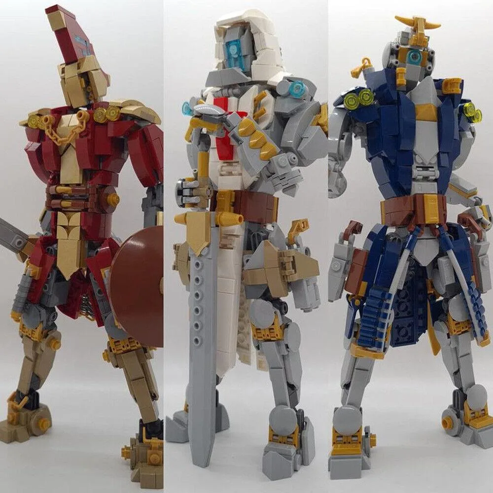 ZITIANYOUBUILD ZITIANYOUBUILD MOC-156343 3-in-1 The Swordsman Bundle 1535 Parts — product photo