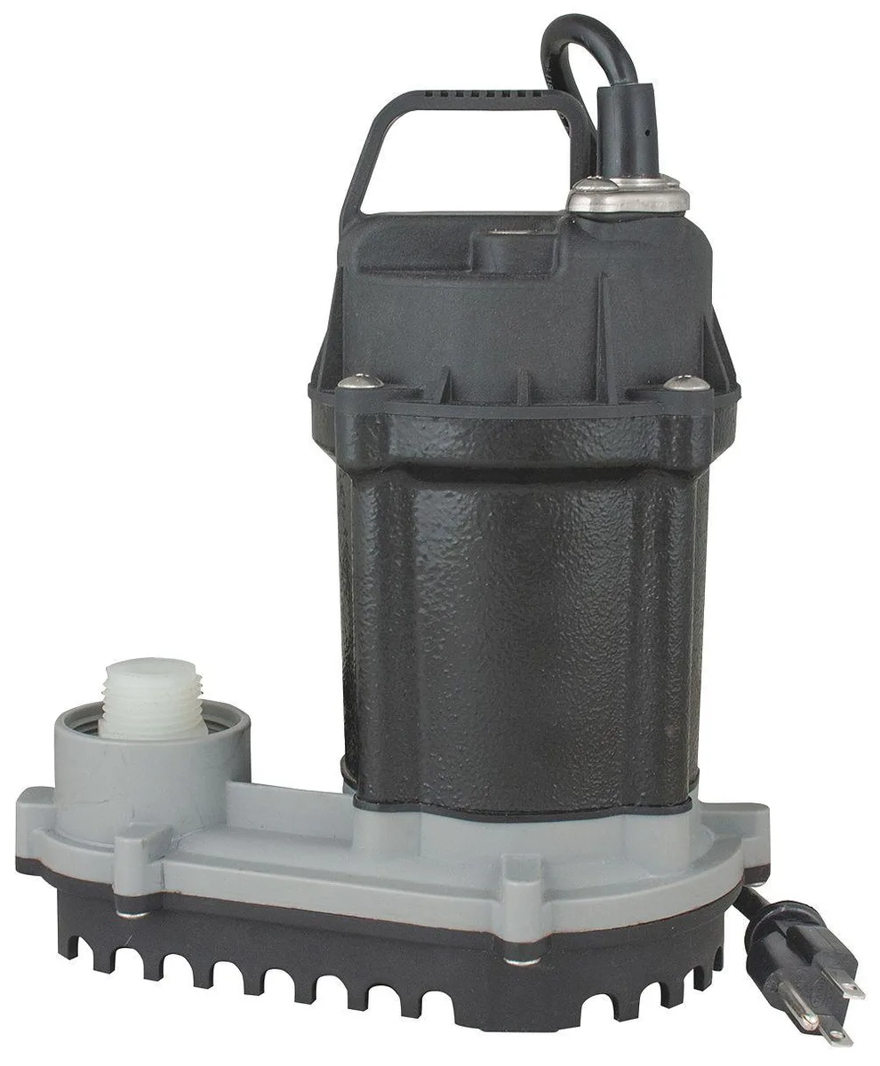 Flint &amp; Walling Flint &amp; Walling 1/6 HP Cast Iron Submersible Sump Pump 120VAC Sensor — product photo