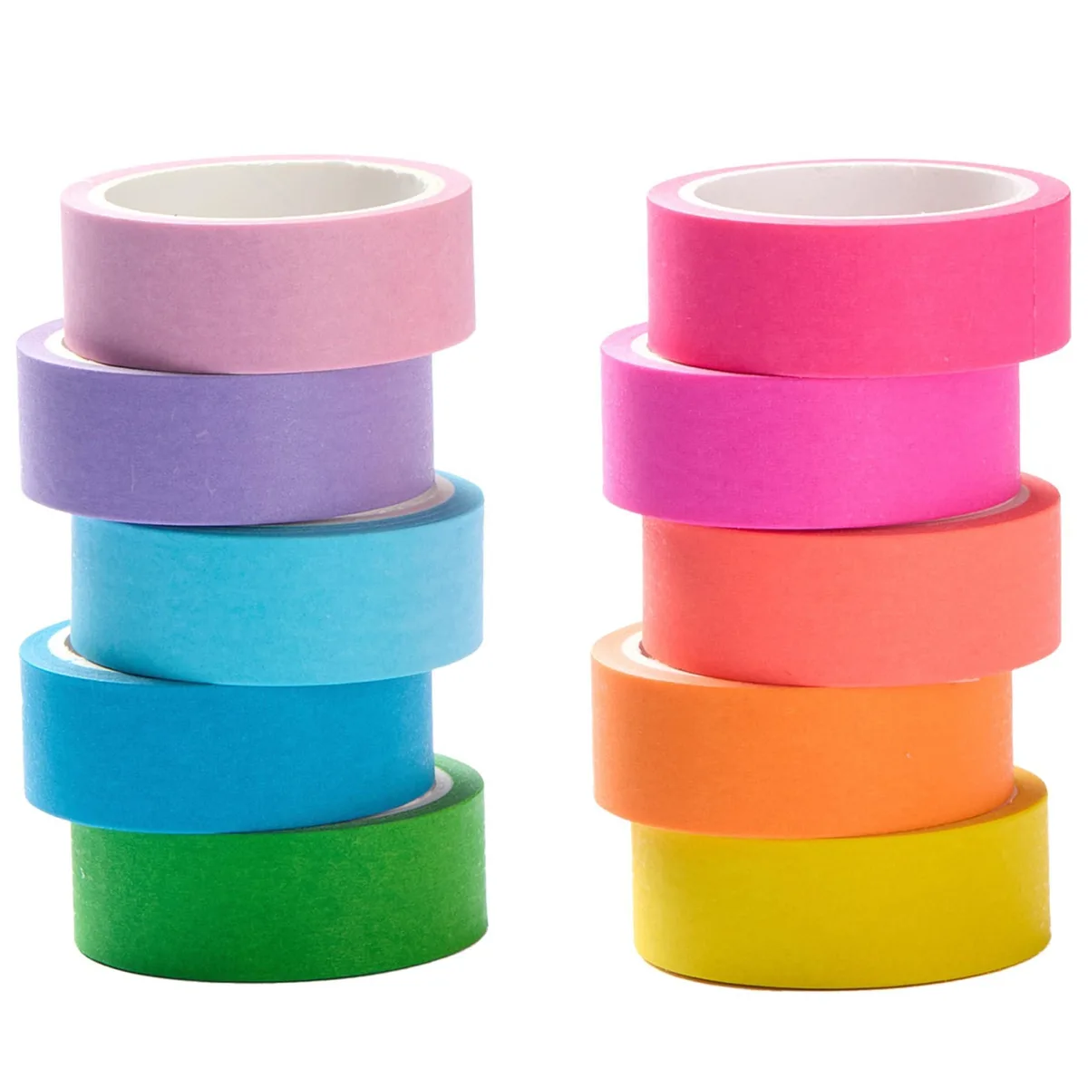 YUBX YUBX YUBX-WTMKL-20JP washi tape 10 rolls 15 mm x 16 ft — product photo