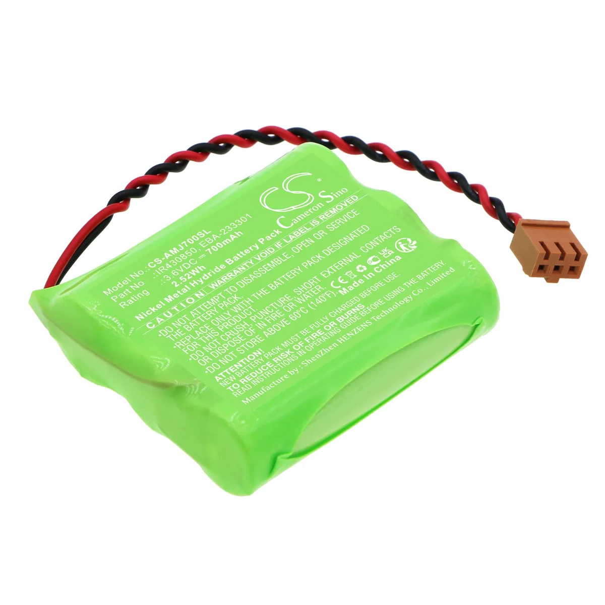 Estry Estry MJR-7000EZ Ni-MH 3.6V 700mAh standard battery — product photo