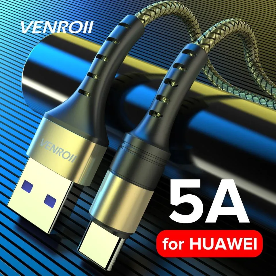 Hetai Tech Hetai Tech USB C cable 5A 480Mbps .5 1 1.5 2m — product photo