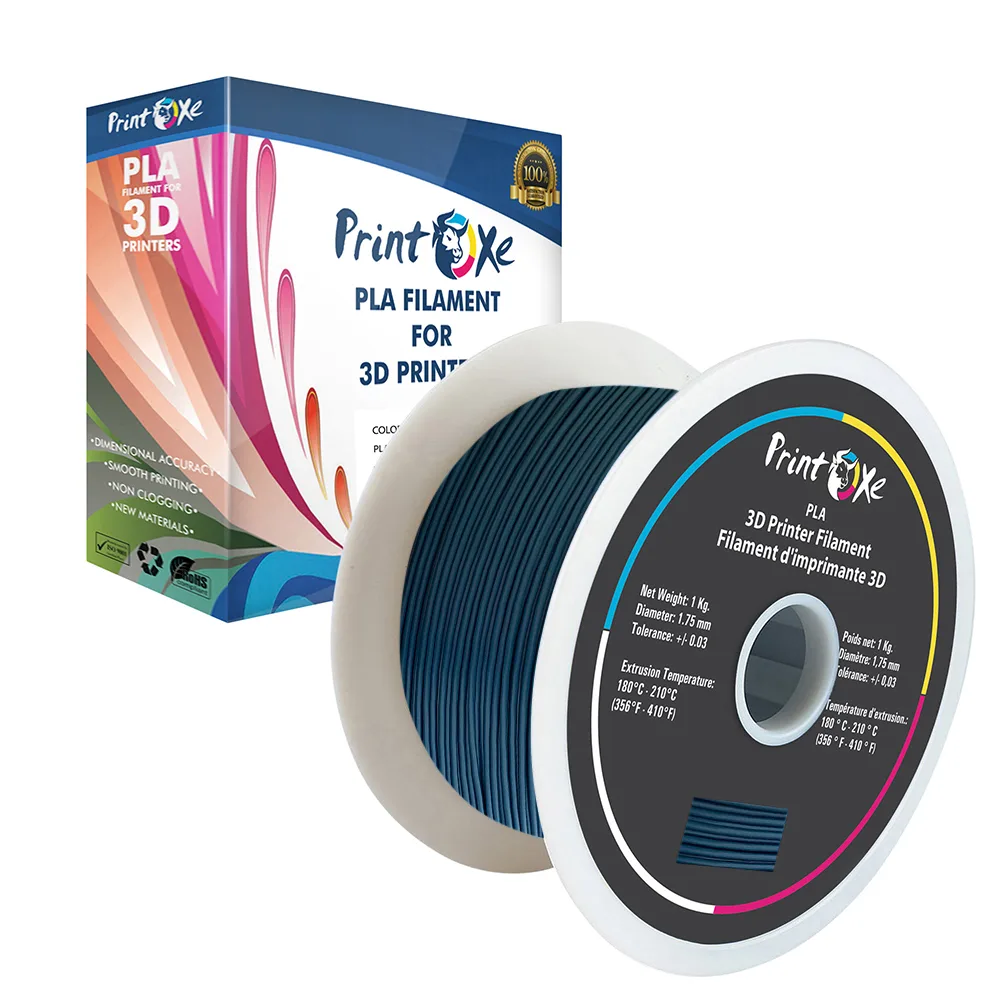 PrintOxe PrintOxe Navy Blue PLA Filament 1.75 mm 1 kg — product photo