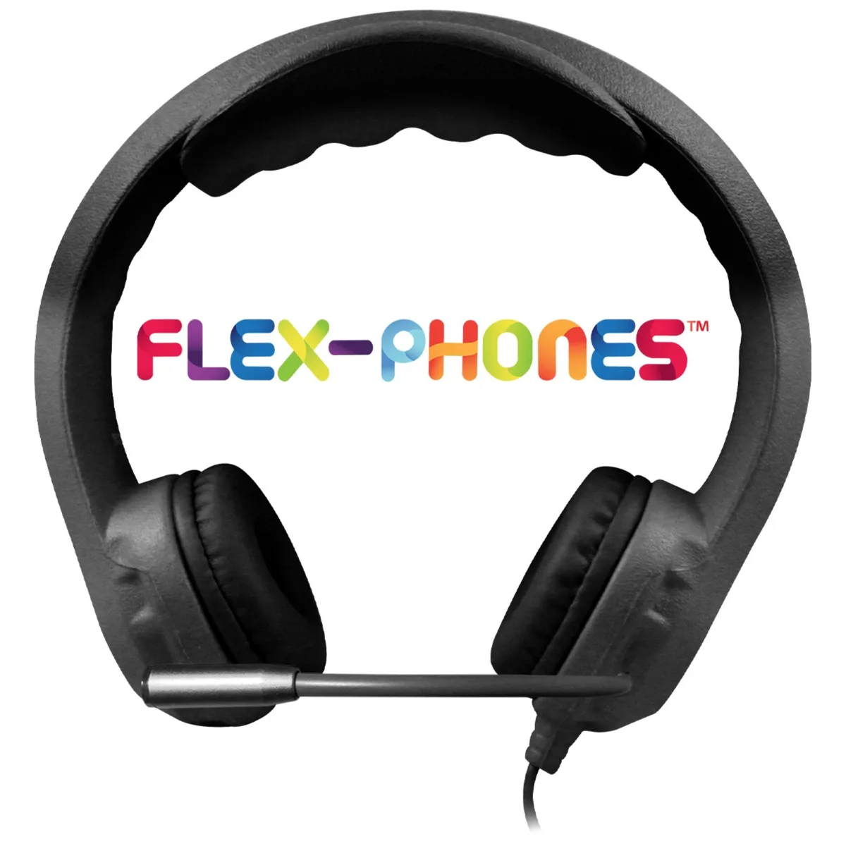 Hamilton Buhl Hamilton Buhl KFX2-BLK Flex-Phones TRRS Headset with Microphone — product photo