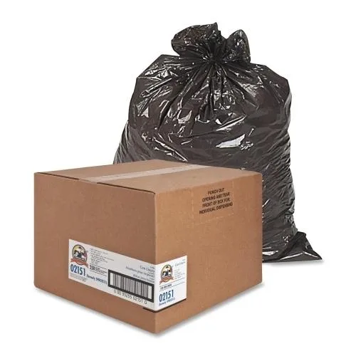 Genuine Joe Genuine Joe 2151 Two-Ply Can Liner 40-45Gal .7mil 40"x46" 250/PK — product photo