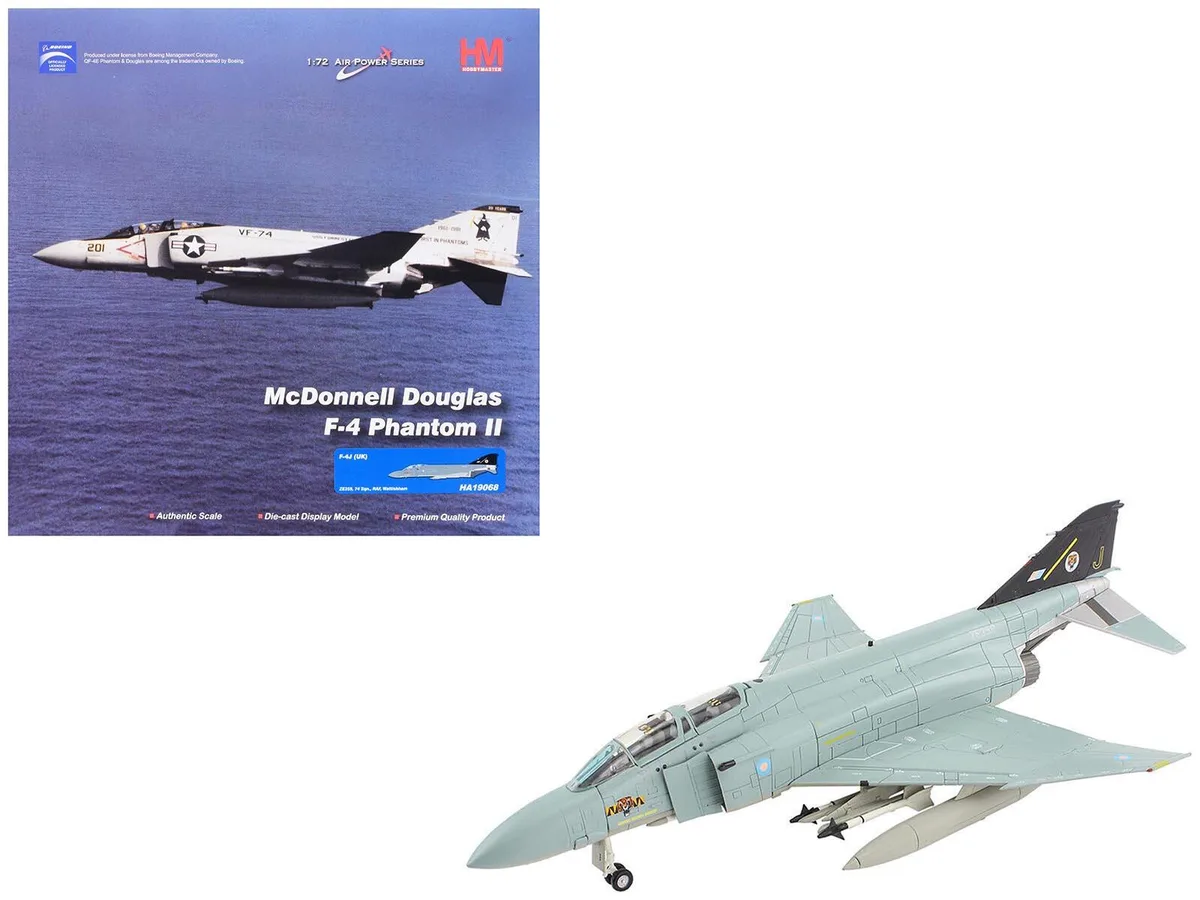 Hobby Master Hobby Master F-4J(UK) Phantom II RAF ZE359 1/72 Diecast — product photo