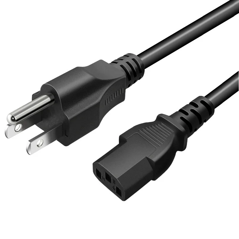 HANNORD HANNORD 6 ft 18 AWG Black Computer Power Cord — product photo