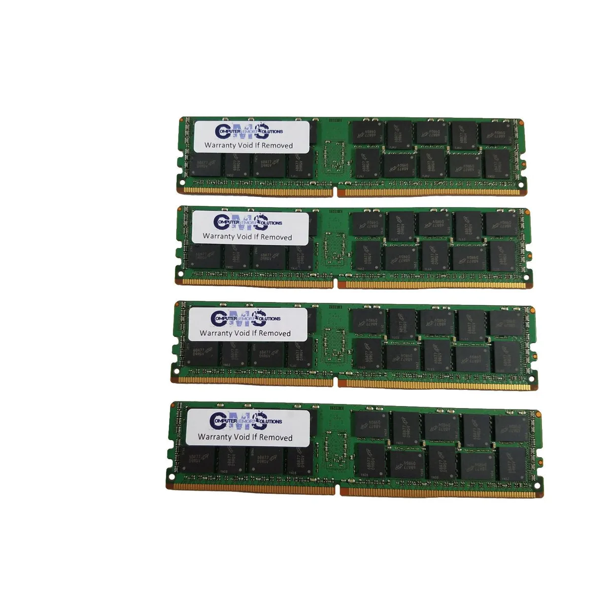 Computer Memory Solutions Computer Memory Solutions 64GB (4x16GB) DDR4 2133MHz ECC Registered DIMM CL15 1.2V PowerEdge T630 B102 — product photo