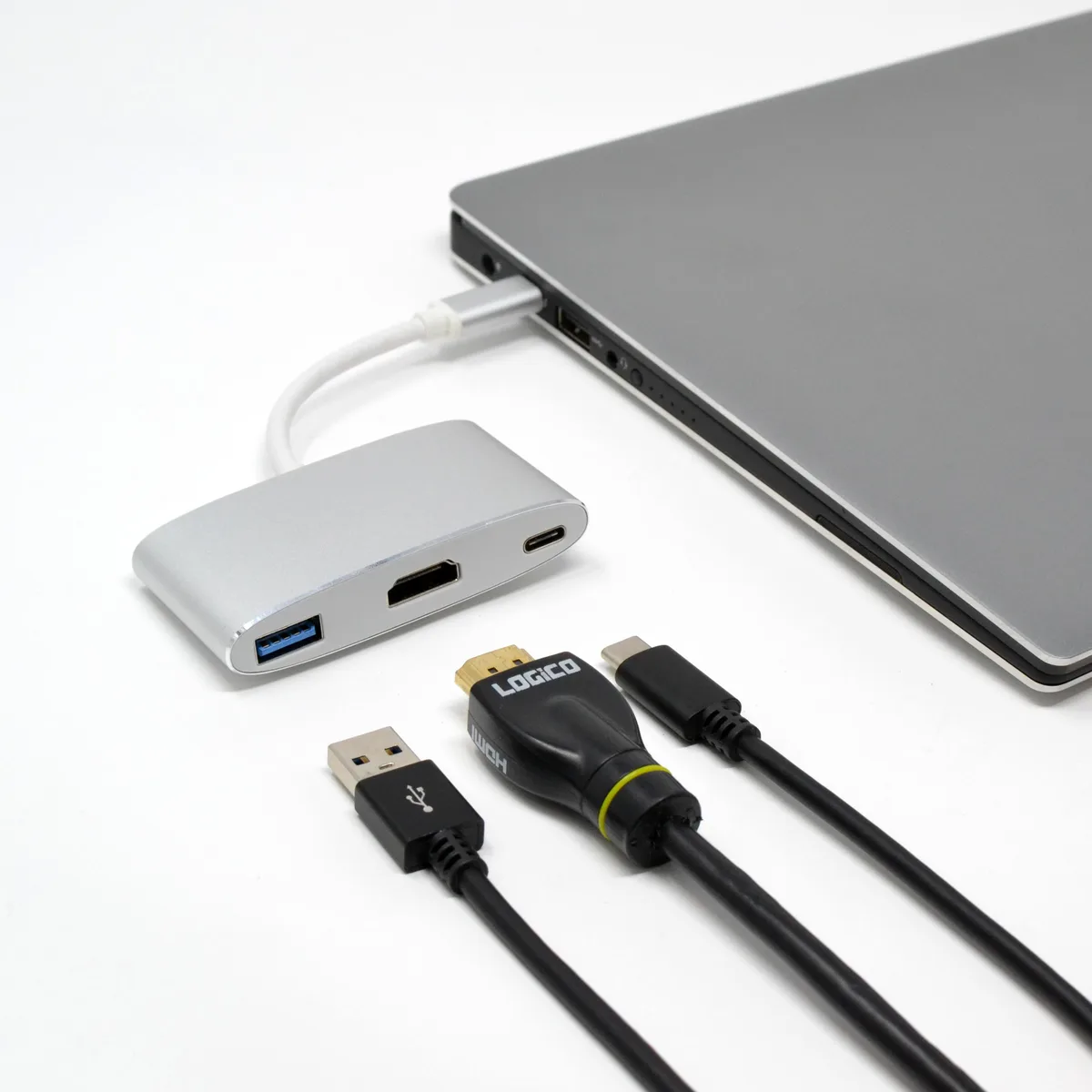 Logico Logico TCHB503 USB-C 3-in-1 hub 4K HDMI USB 3.1 PD 60W — product photo