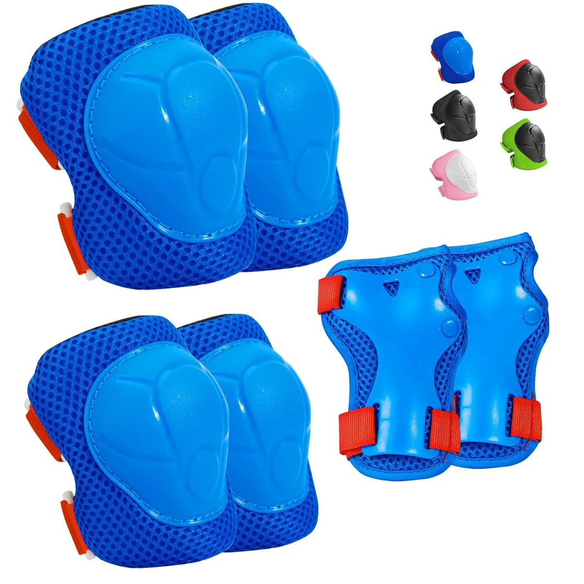  Wemfg Kids Protective Gear Set Blue Size S 3-8 Years — product photo