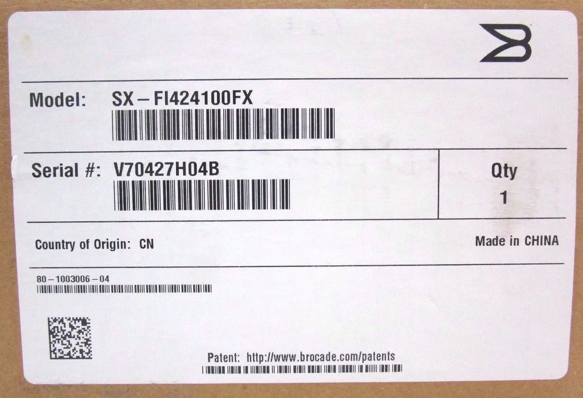 Brocade Brocade FastIron SX 24-port 100FX Bundle SX-FI424HF — product photo