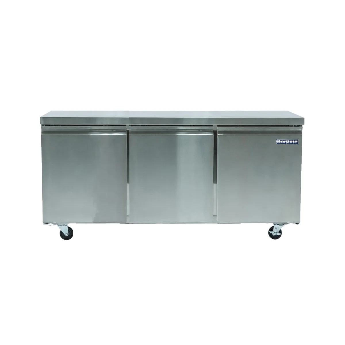 Magic Chef Magic Chef 72 in. 18.9 cu. ft. Under Counter Refrigerator Stainless Steel — product photo