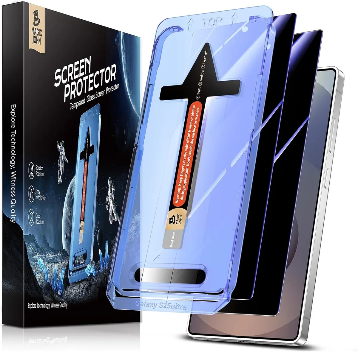 NuoTo NuoTo 2-Pack Privacy Screen Protector Galaxy S25 Ultra 28° — product photo