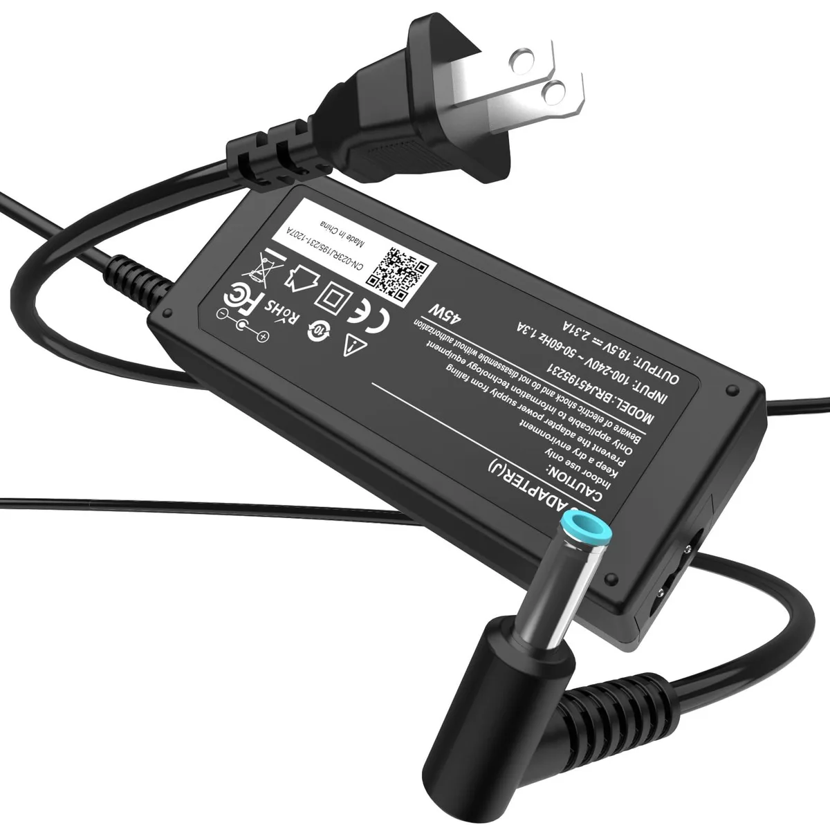  ROLADA 45W AC Adapter 19.5V 2.31A Smart Blue Tip 4.5mm x 3.0mm — product photo