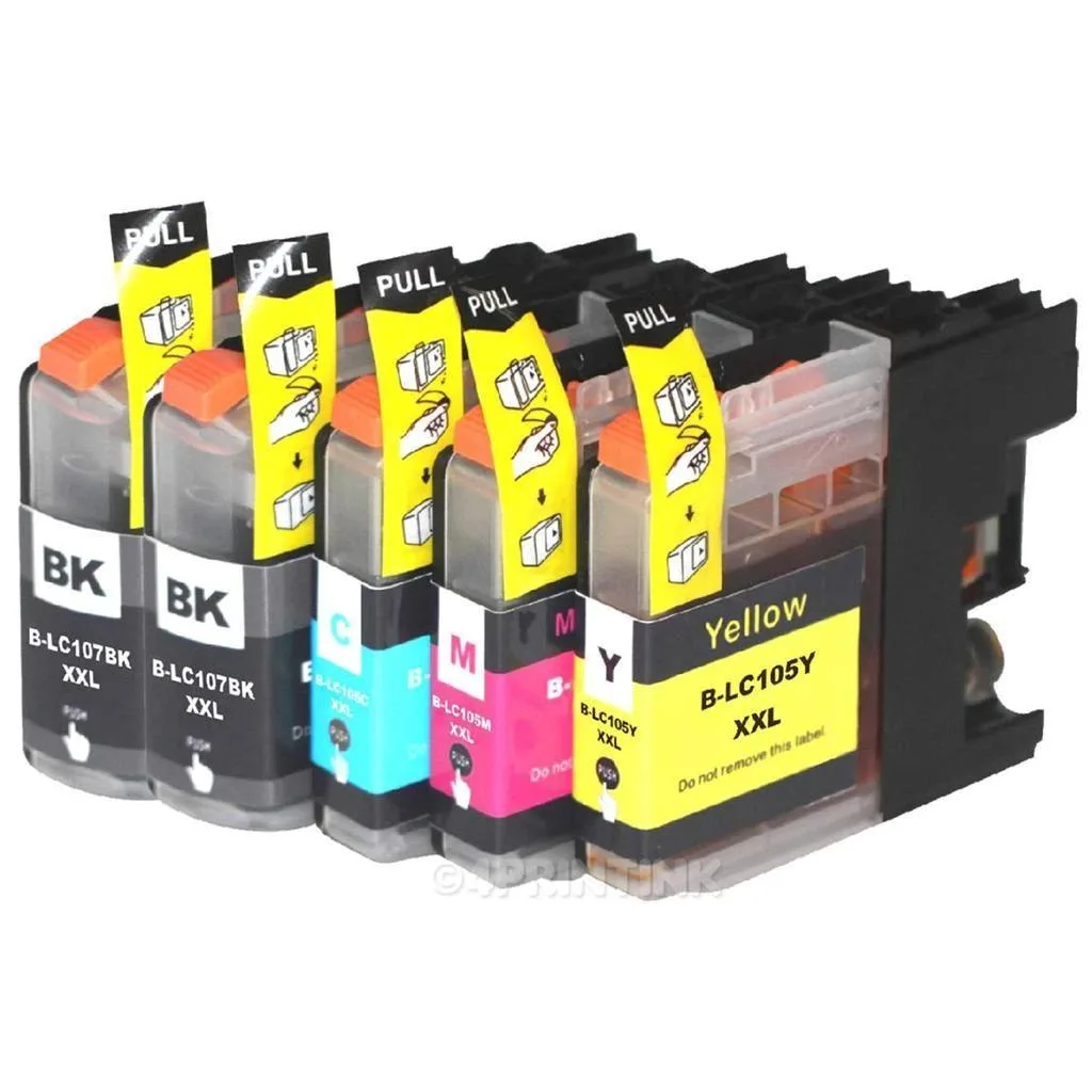 NShi NShi LC103 15-pack ink cartridge black cyan magenta yellow — product photo
