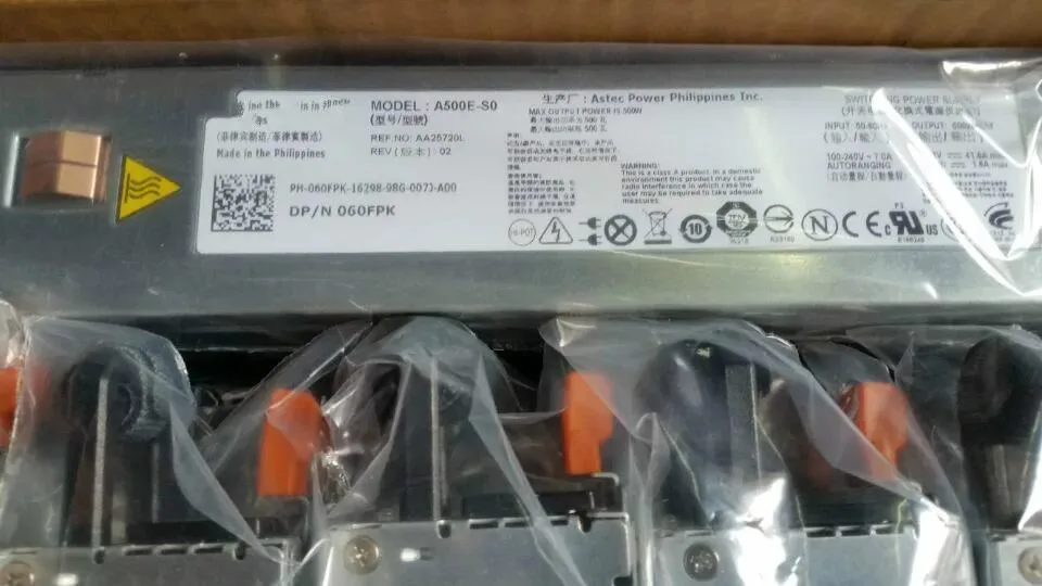 Supersuperuncle Supersuperuncle 60FPK A500E-S0 server power supply for Dell R410 — product photo