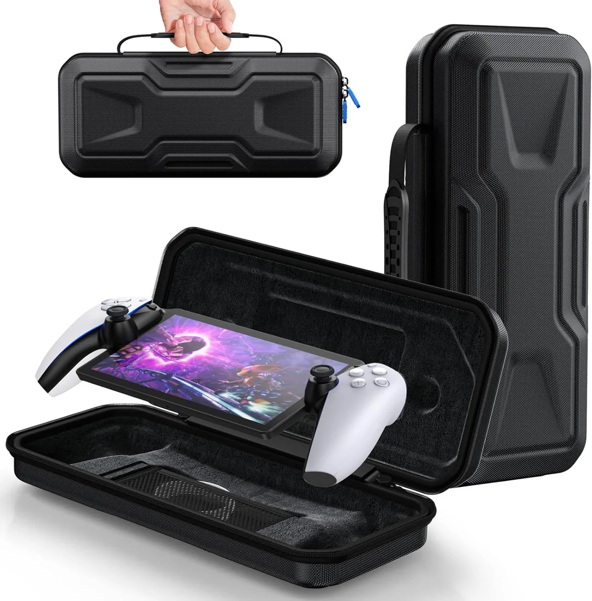 BONAEVER BONAEVER Carrying Case for PlayStation Portal Black — product photo