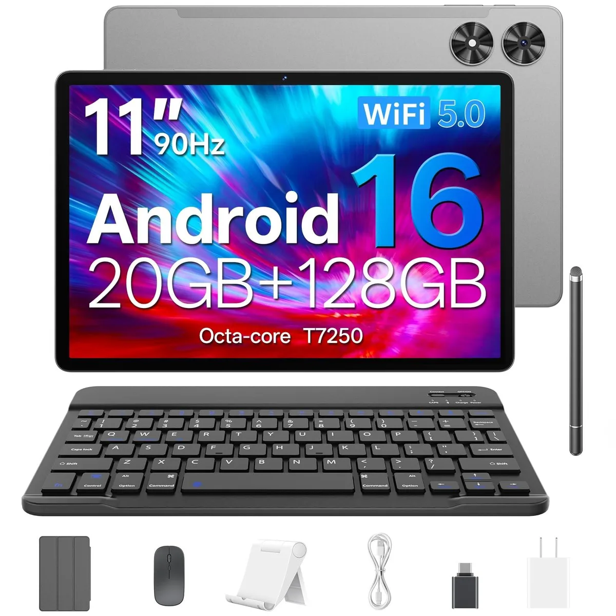 Bipra Bipra 2 in 1 accessory 11 inch Android 16 20GB 128GB Silver — product photo