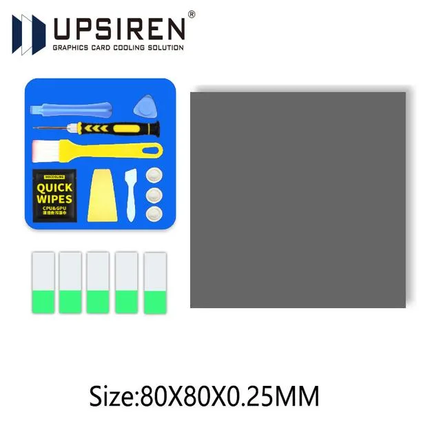 UPSIREN UPSIREN PCM-1 Phase Change Thermal Pad 80x80x0.25mm — product photo