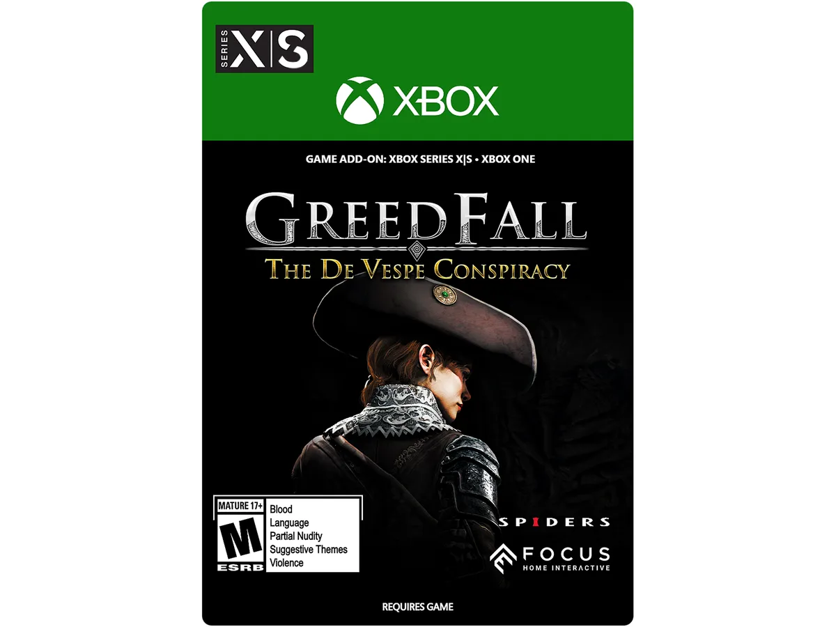 Focus Home Interactive Focus Home Interactive GreedFall The De Vespe Conspiracy DLC 7D4-00611 — product photo
