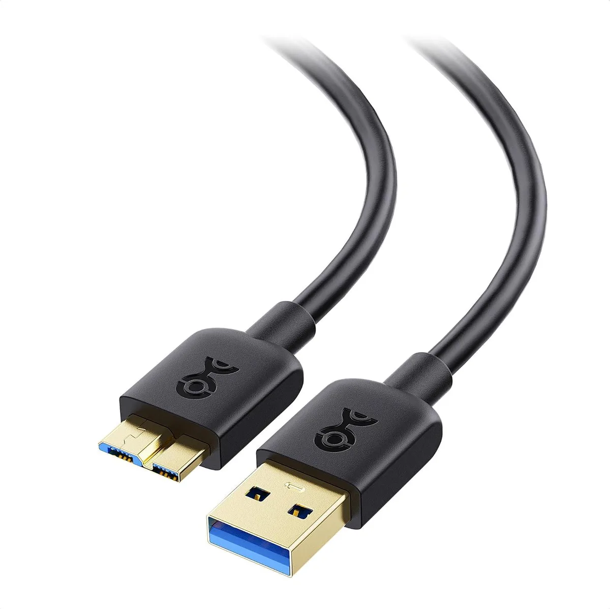 Kootion Kootion Micro USB 3.0 Cable USB-A to Micro-B 6ft Black — product photo