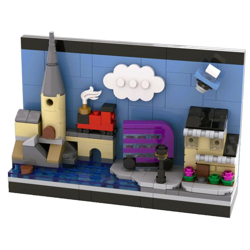 ZITIANYOUBUILD ZITIANYOUBUILD MOC-144241 Postcard Skyline Architecture Model 231 Parts — product photo