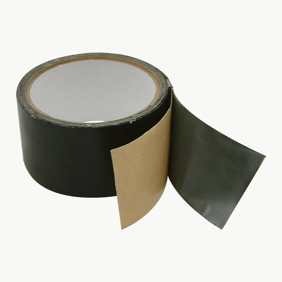 Black butyl repair tape roll, 48 mm wide, 60 inches long