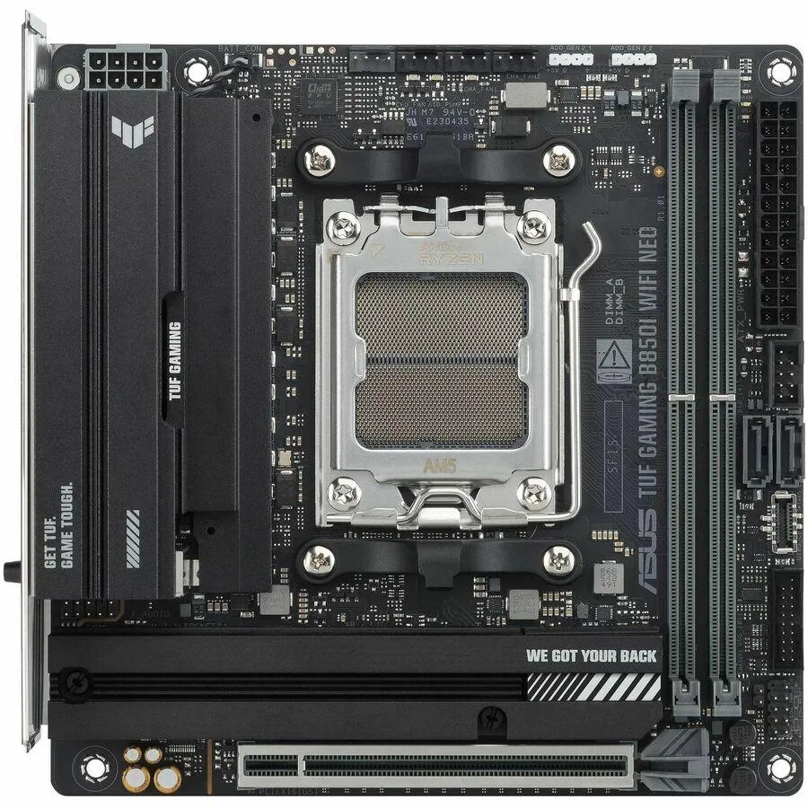 ASUS ASUS TUF B850I WIFI NEO AMD motherboard — product photo